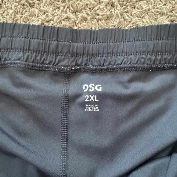 DSG Womens plus athlectic shorts Black size 2XL - Picture 4 of 10